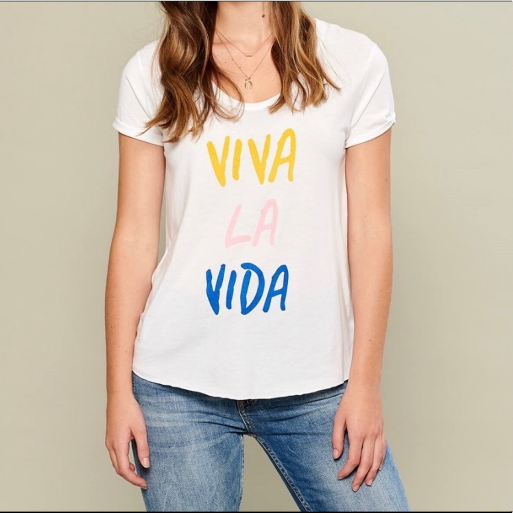 SOUTH PARADE Valerie Viva La Vida White Shirt